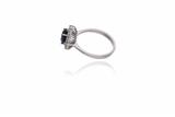 Anello con zaffiro e diamanti - Asta Preziosi Anello con zaffiro e diamanti - Asta Preziosi