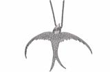 Collana e ciondolo con diamanti - Asta Preziosi Collana e ciondolo con diamanti - Asta Preziosi