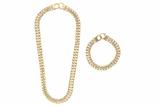 Parure collana e bracciale in oro - Asta Preziosi Parure collana e bracciale in oro - Asta Preziosi