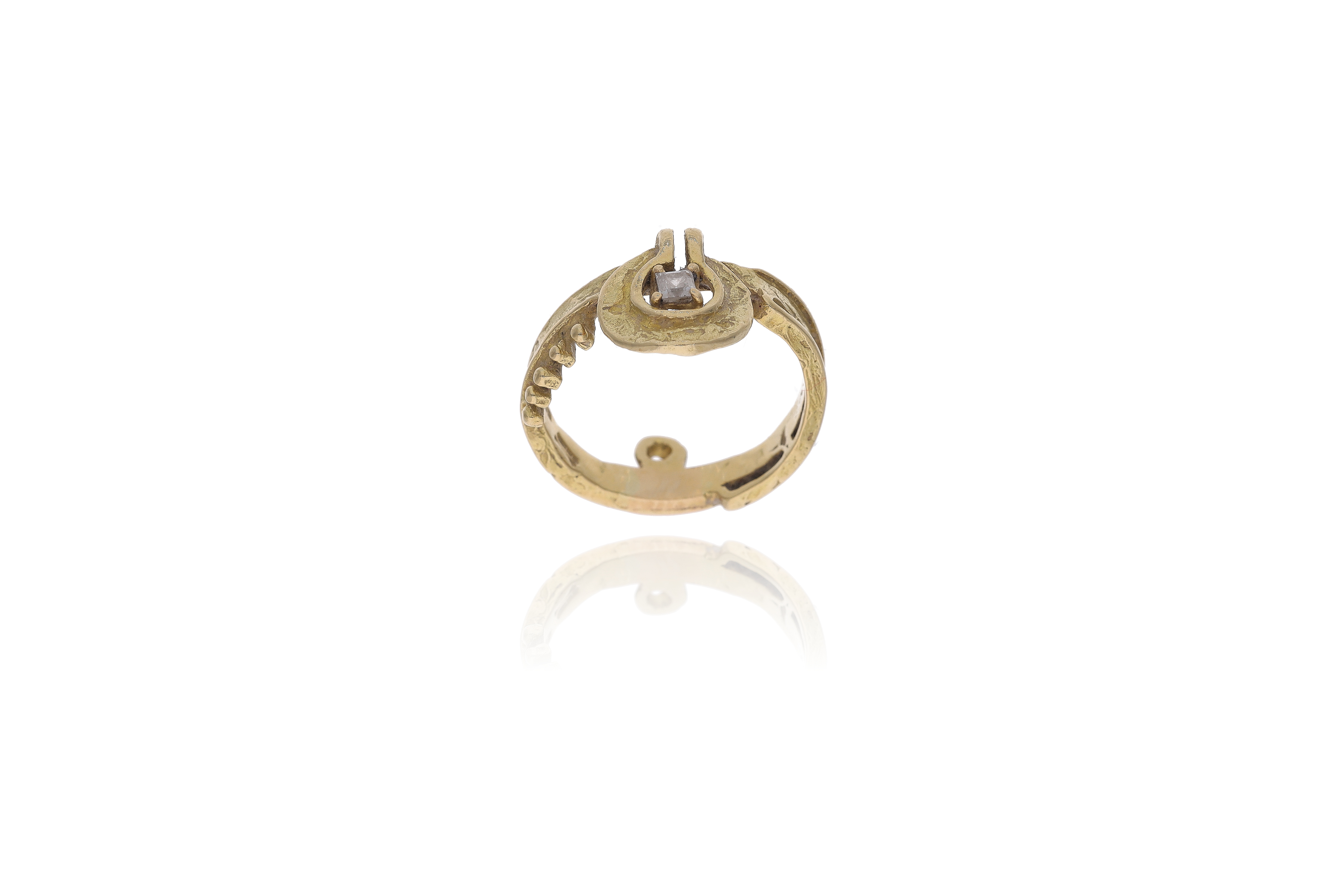 Anello con diamante - Asta Preziosi