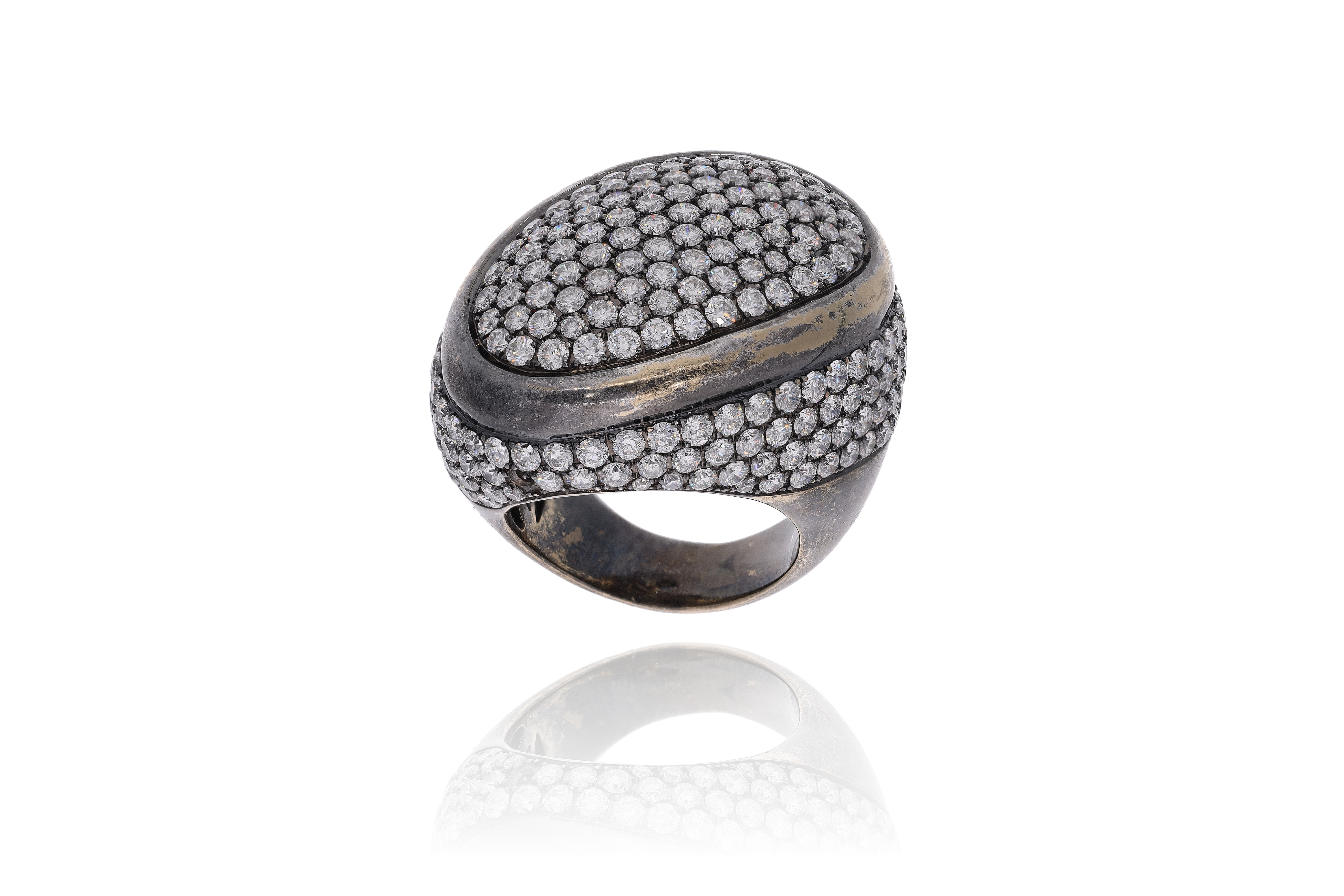Anello con diamanti - Asta Preziosi