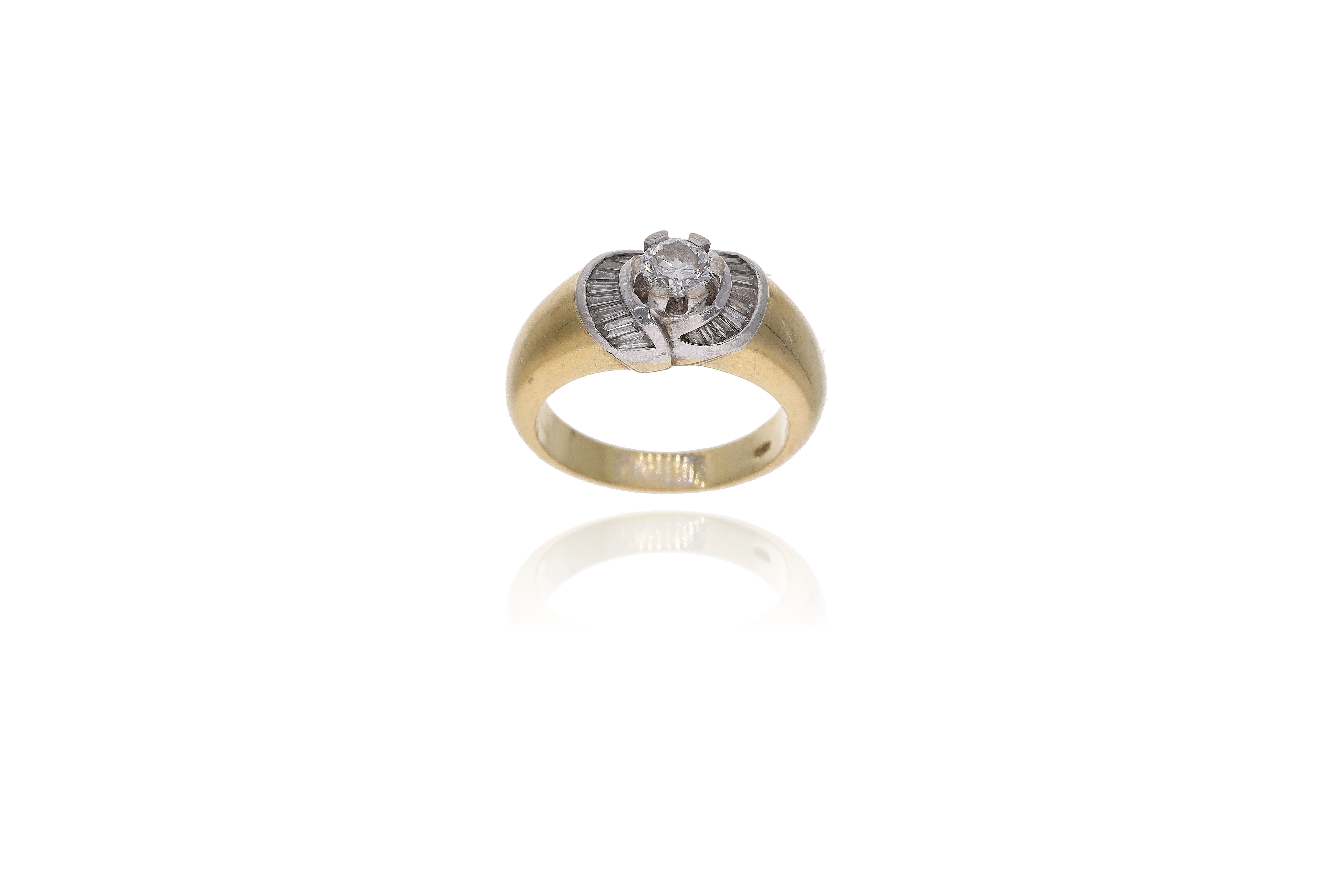 Anello con diamanti - Asta Preziosi