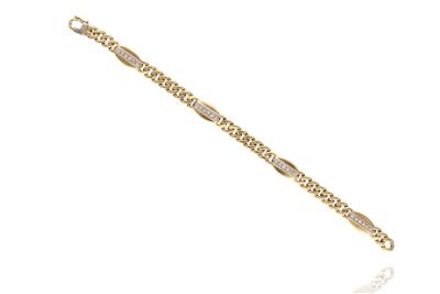 Bracciale con diamanti - Asta Preziosi