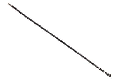 Bracciale con diamanti neri e pietre - Asta Preziosi
