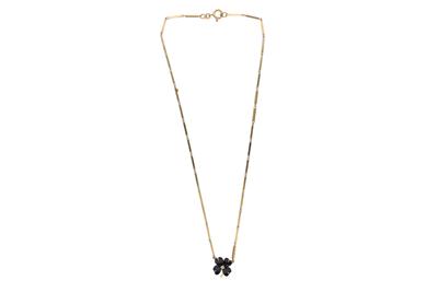 Collana con diamantino e pietre - Asta Preziosi Collana con diamantino e pietre - Asta Preziosi