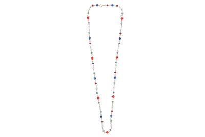 Collana con quarzi e pietre - Asta Preziosi Collana con quarzi e pietre - Asta Preziosi