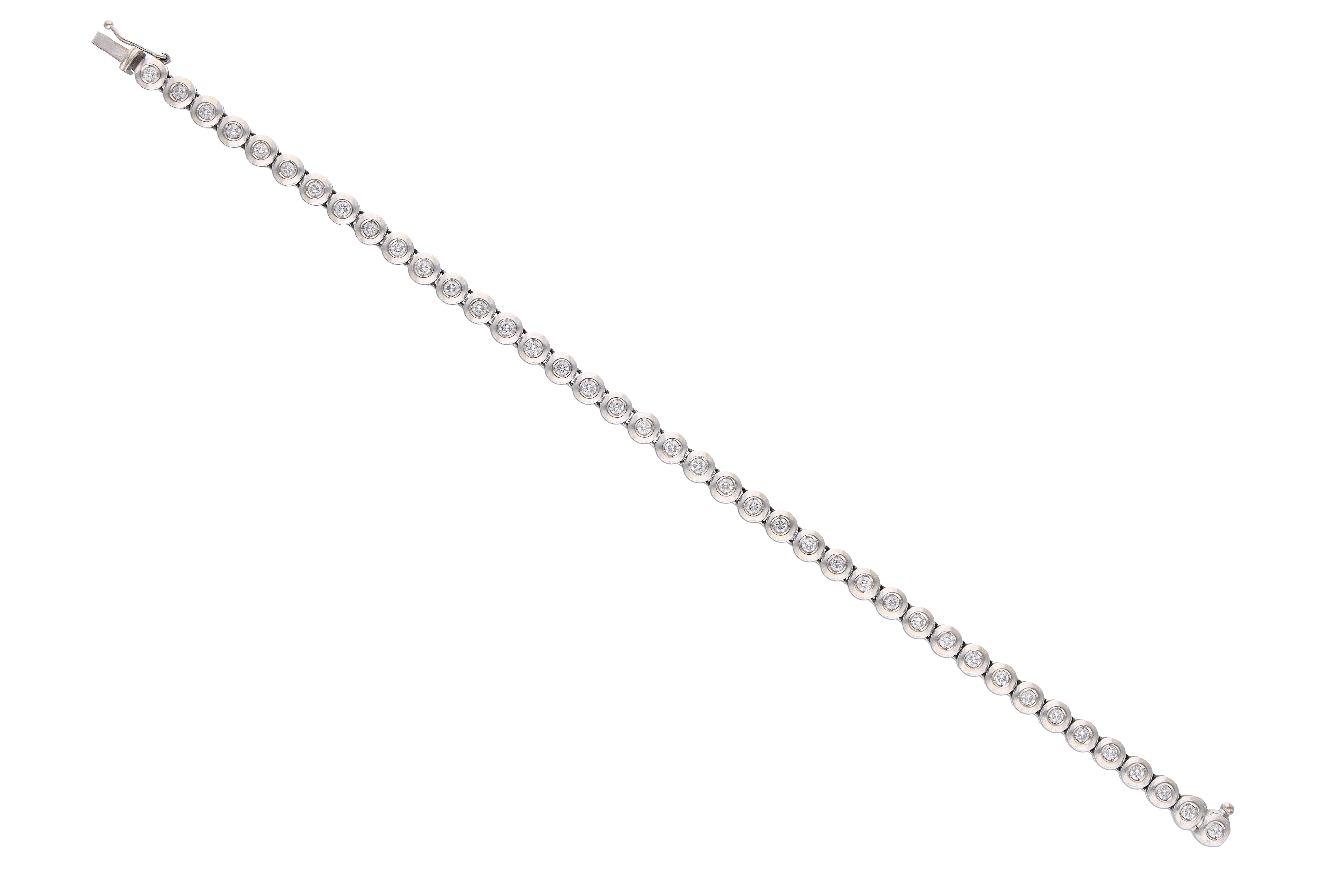 Bracciale con diamanti - Asta Preziosi