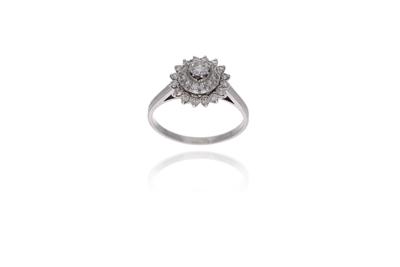 Anello con diamanti - Asta Preziosi Anello con diamanti - Asta Preziosi