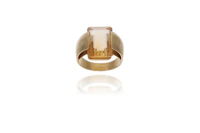 Anello con quarzo - Asta Preziosi