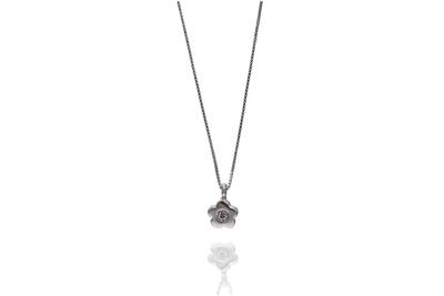 Collana con ciondolo con diamante - Asta Preziosi Collana con ciondolo con diamante - Asta Preziosi