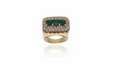 Anello con smeraldi - Asta Preziosi Anello con smeraldi - Asta Preziosi