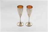 Coppia di flutes in argento - Asta Preziosi Coppia di flutes in argento - Asta Preziosi