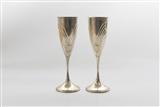 Coppia di flutes in argento - Asta Preziosi Coppia di flutes in argento - Asta Preziosi