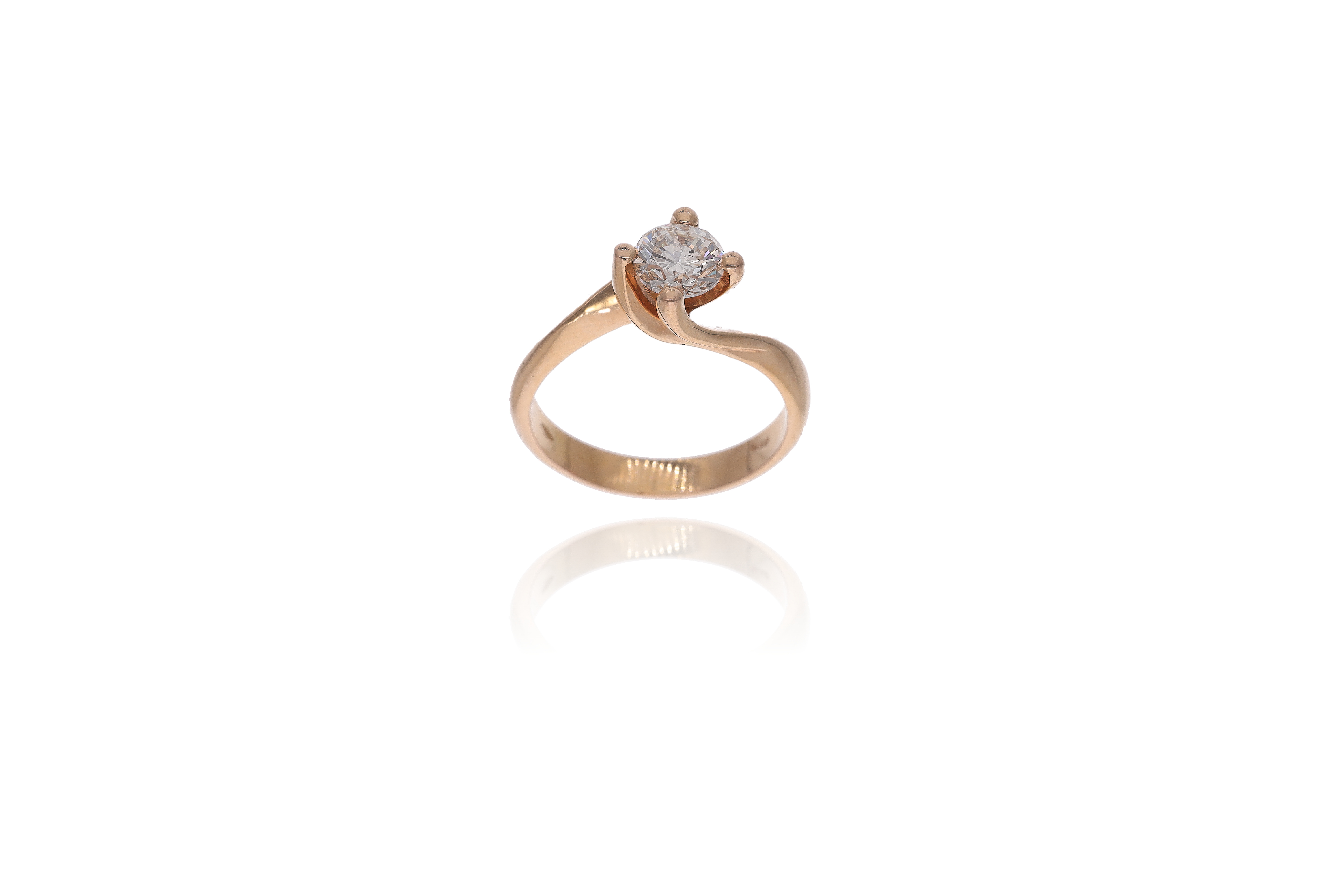 Anello con diamante - Asta Preziosi