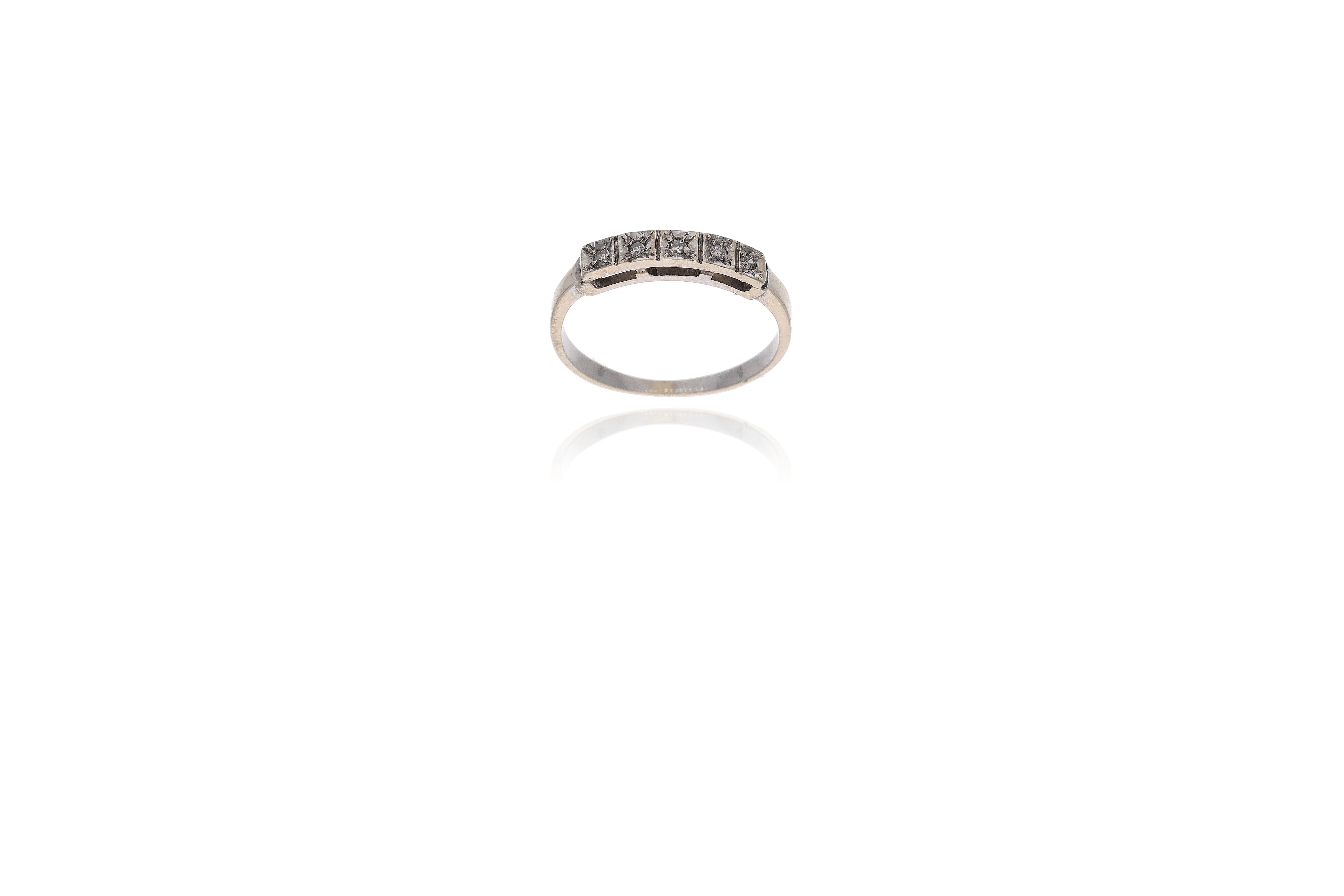 Anello con diamanti - Asta Preziosi