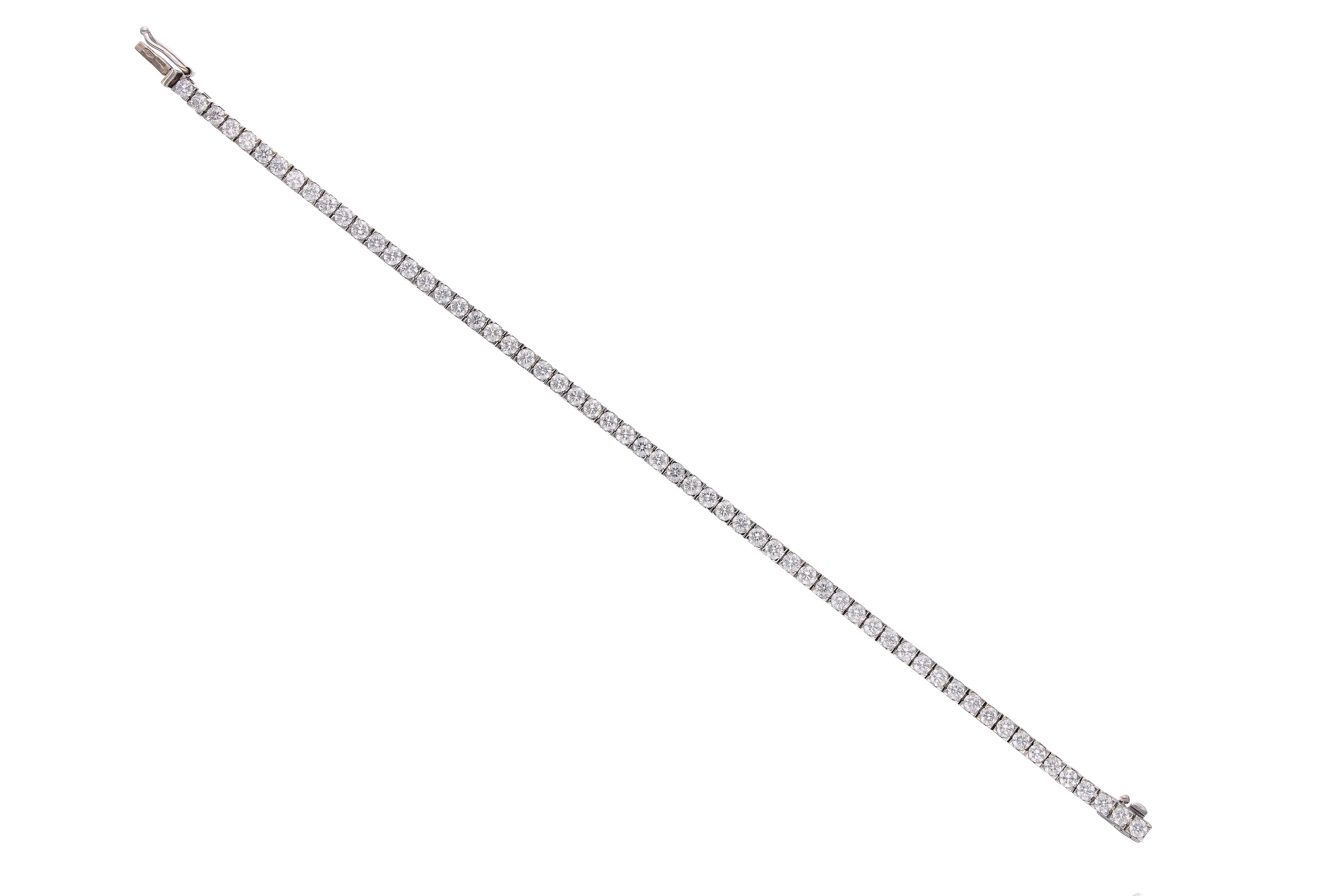 Bracciale con diamanti - Asta Preziosi