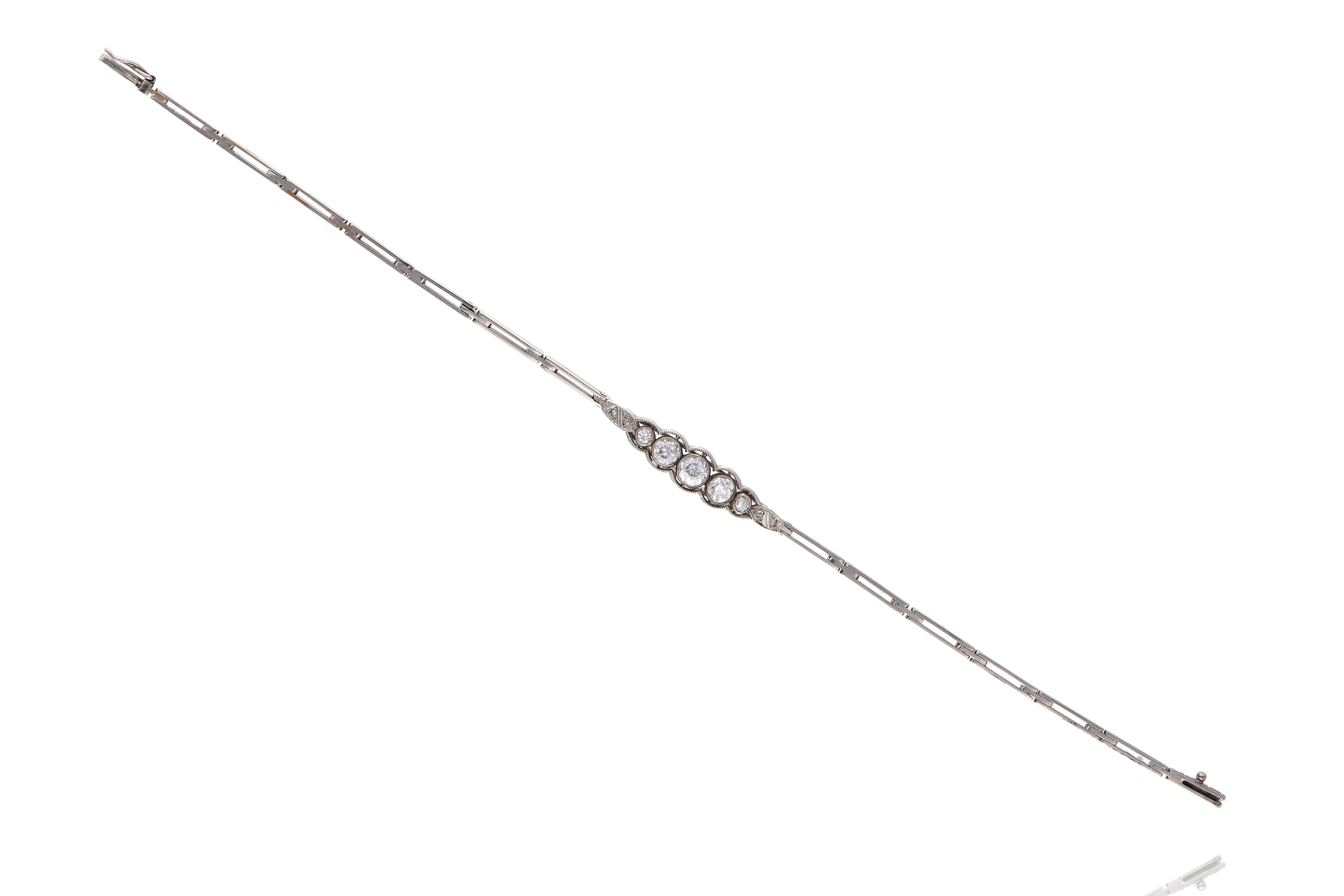 Bracciale con diamanti - Asta Preziosi