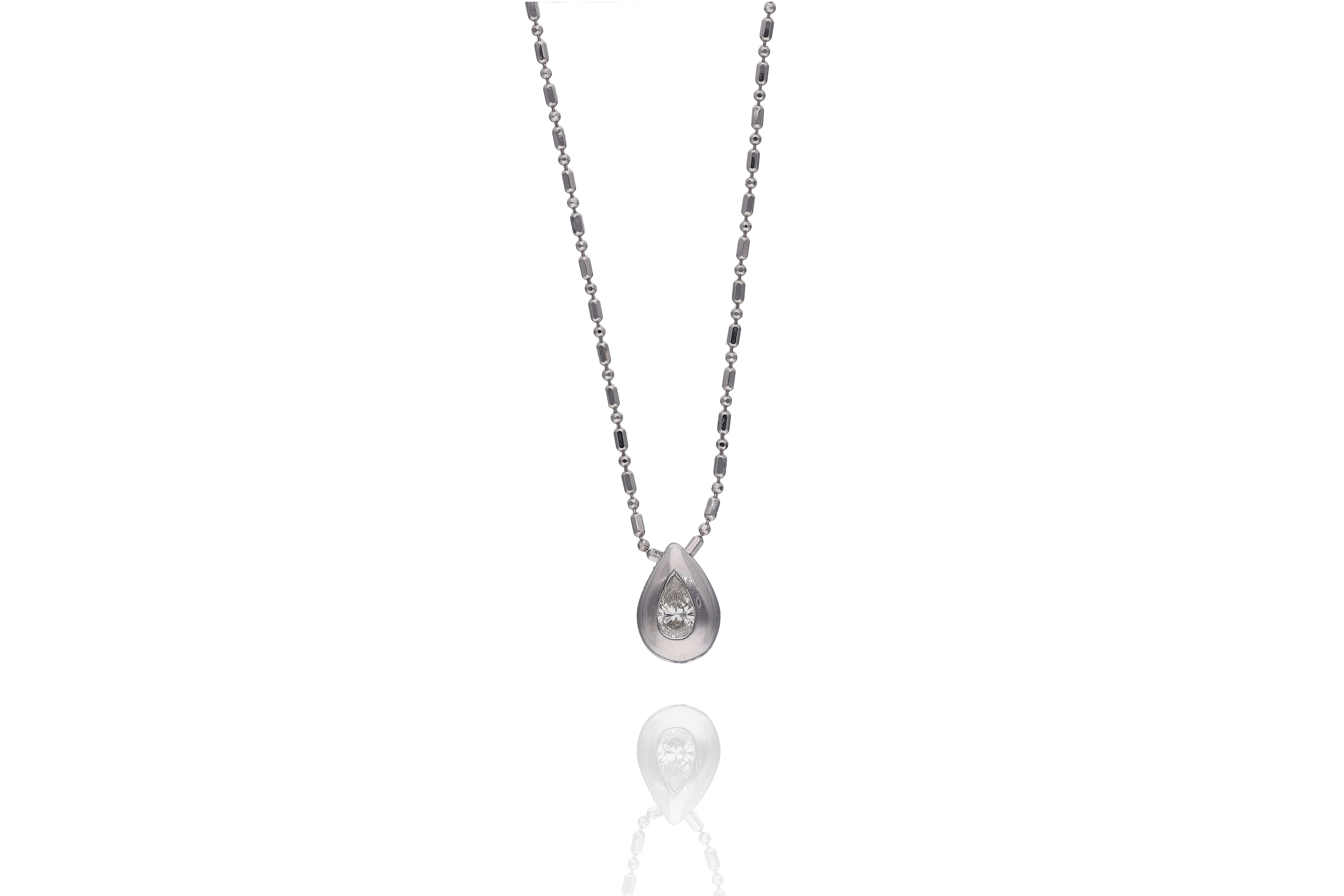 Collana con diamante - Asta Preziosi