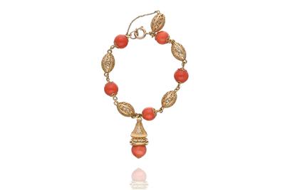 Bracciale con corallo - Asta Preziosi