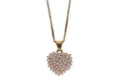 Collana con ciondolo con microperle - Asta Preziosi Collana con ciondolo con microperle - Asta Preziosi