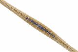 Bracciale con zaffiri e pietre - Asta Preziosi Bracciale con zaffiri e pietre - Asta Preziosi