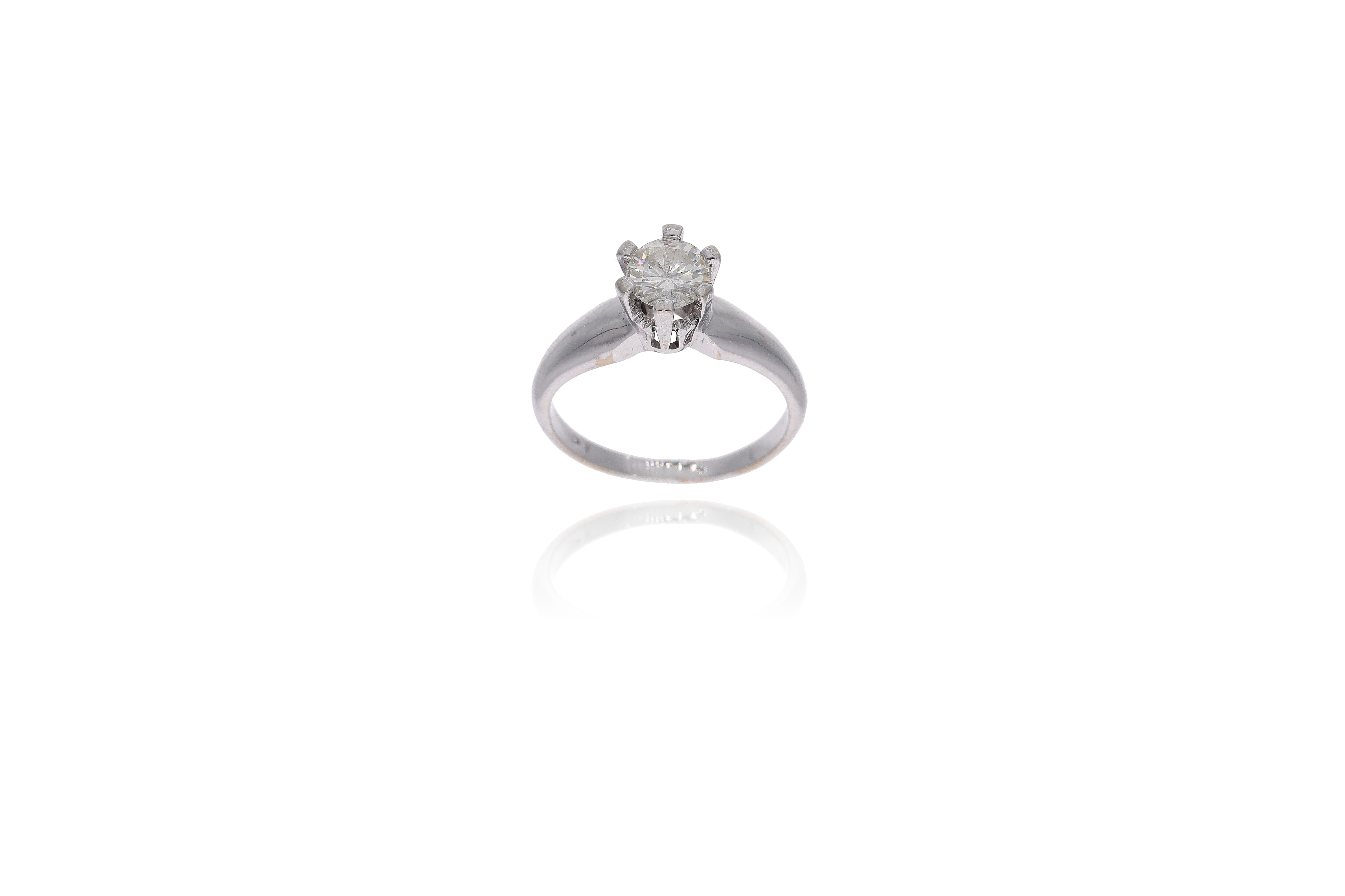 Anello con diamante - Asta Preziosi