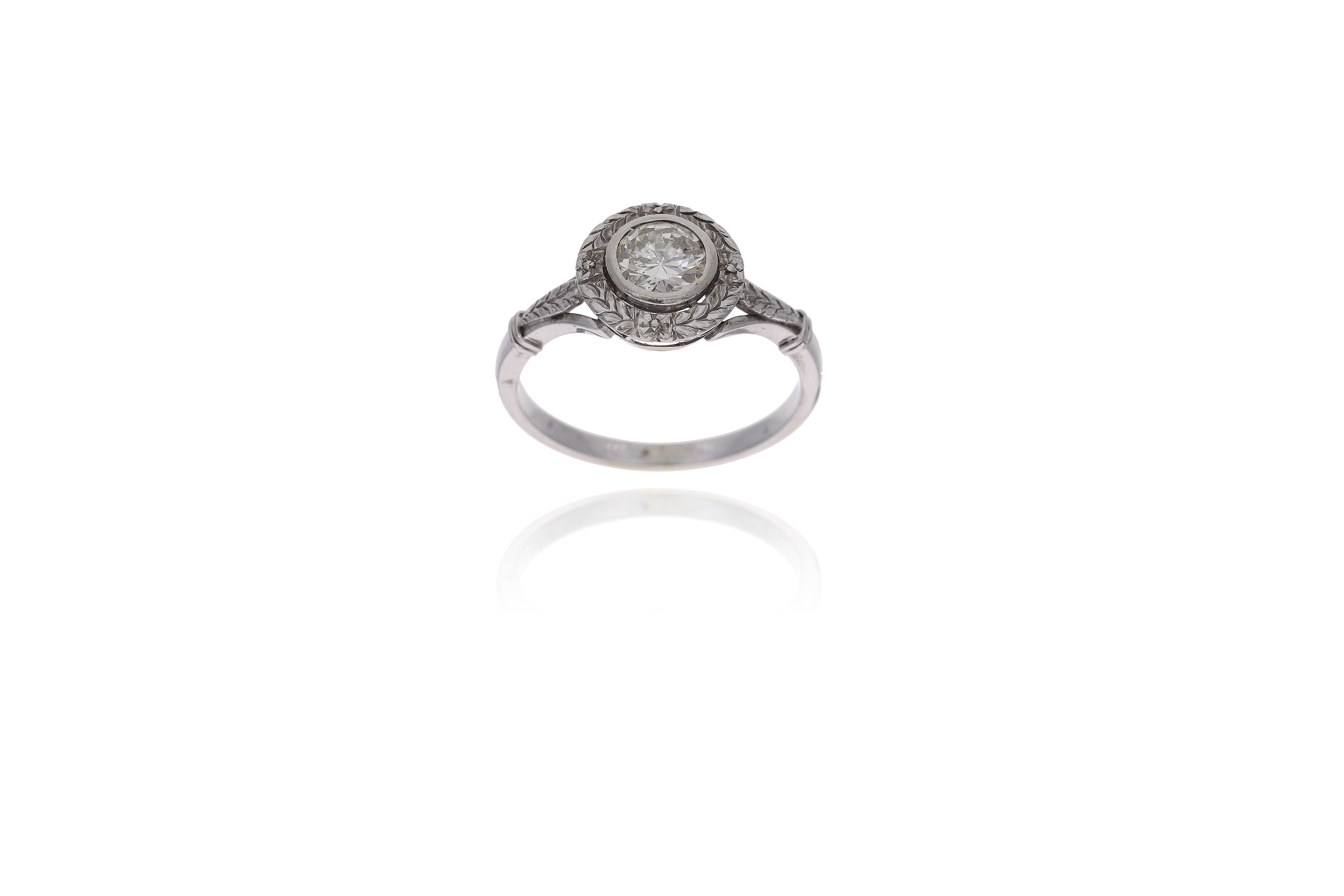 Anello con diamante - Asta Preziosi
