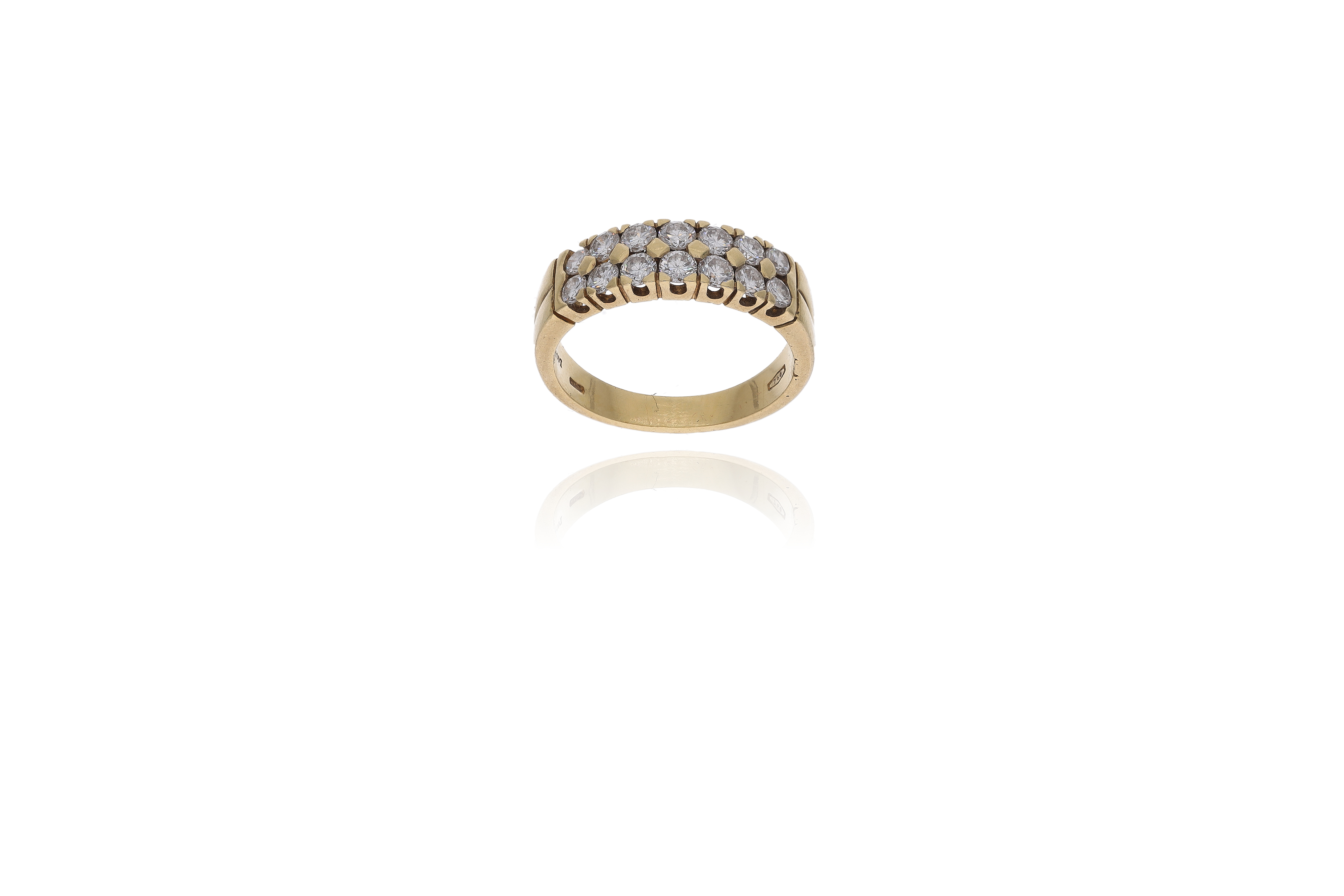 Leo Pizzo anello con diamanti - Asta Preziosi