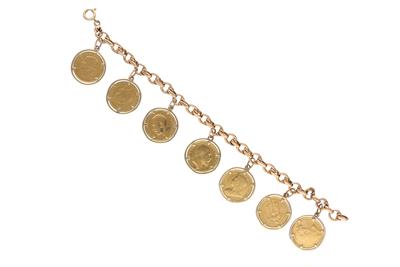 Bracciale con medaglie - Asta Preziosi
