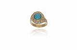 Anello con diamanti e pietra - Asta Preziosi Anello con diamanti e pietra - Asta Preziosi