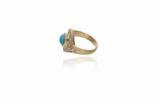 Anello con diamanti e pietra - Asta Preziosi Anello con diamanti e pietra - Asta Preziosi