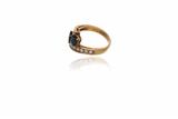 Anello con zaffiri e diamanti - Asta Preziosi Anello con zaffiri e diamanti - Asta Preziosi