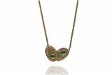 Collana con diamanti e smeraldi - Asta Preziosi Collana con diamanti e smeraldi - Asta Preziosi