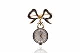Spilla con ciondolo staccabile con orologio - Asta Preziosi Spilla con ciondolo staccabile con orologio - Asta Preziosi