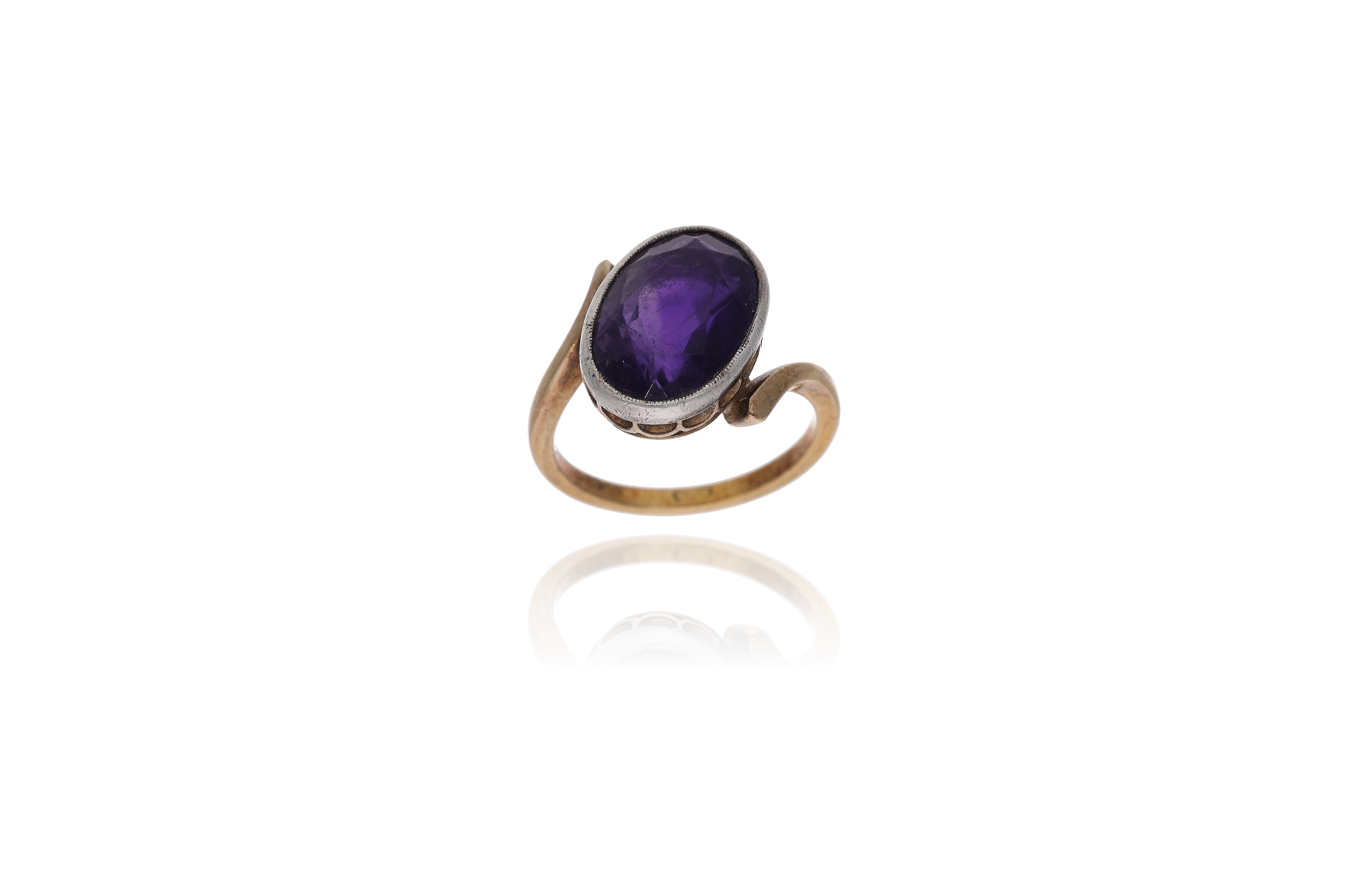 Anello con ametista - Asta Preziosi