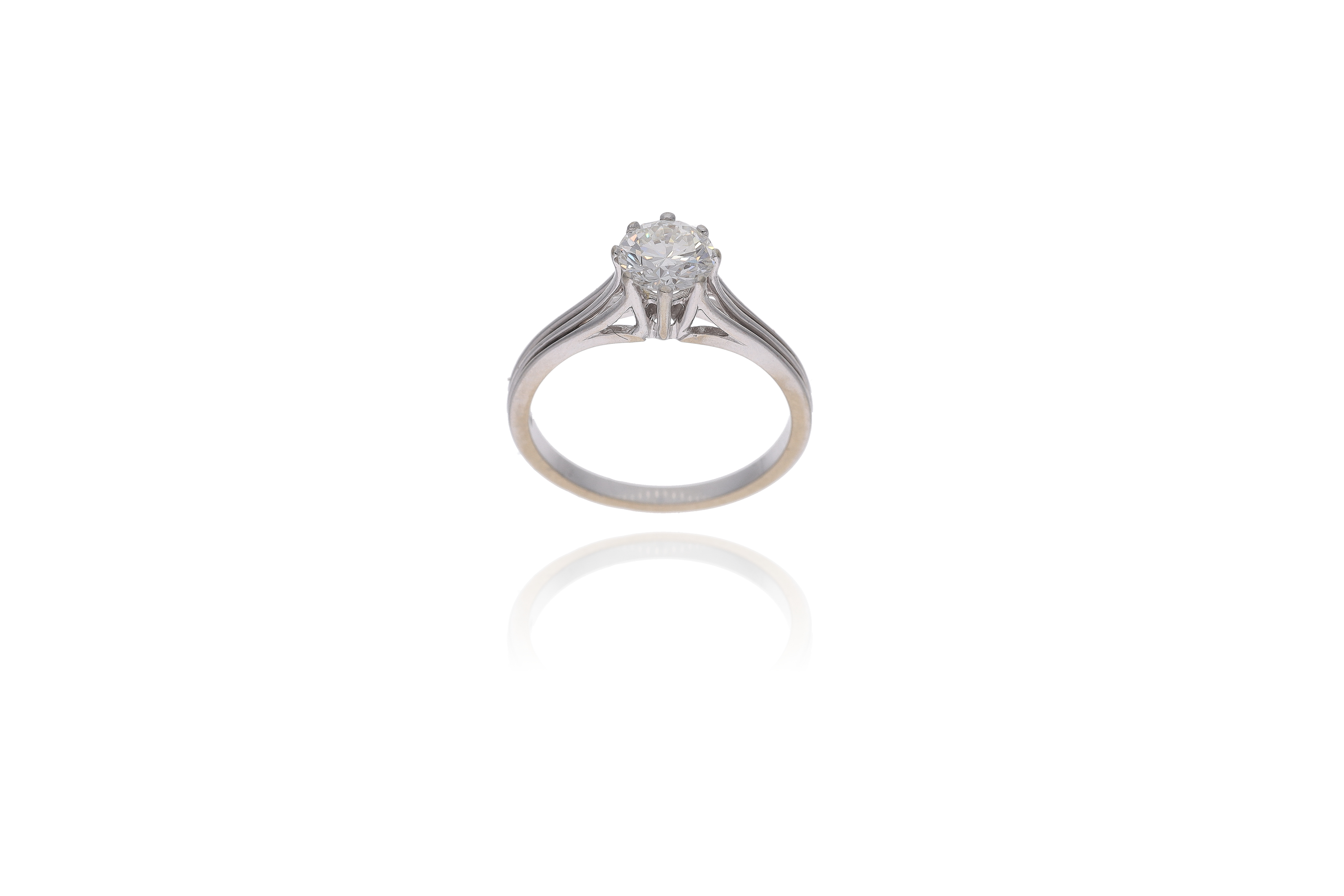 Anello con diamante - Asta Preziosi