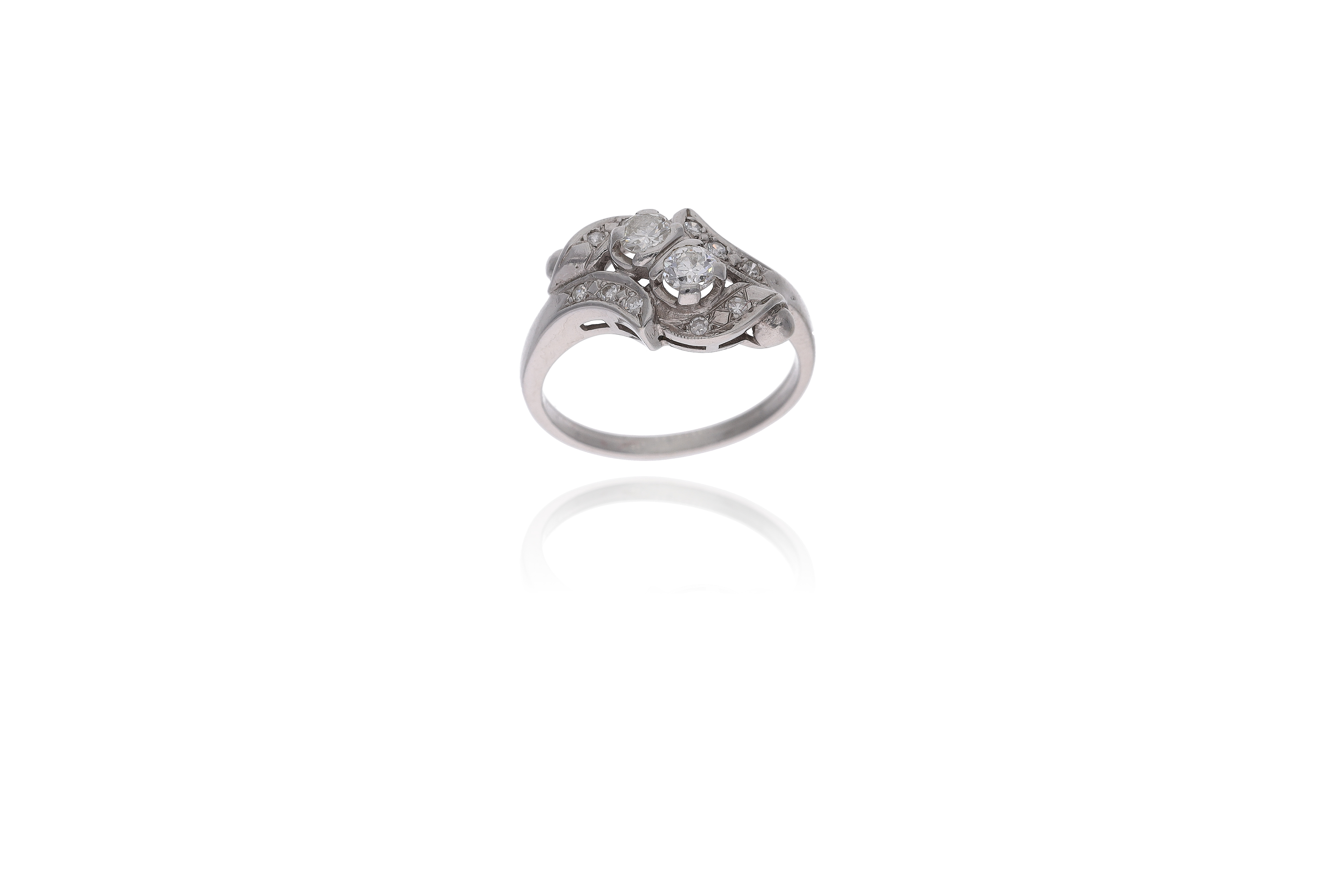 Anello con diamanti - Asta Preziosi