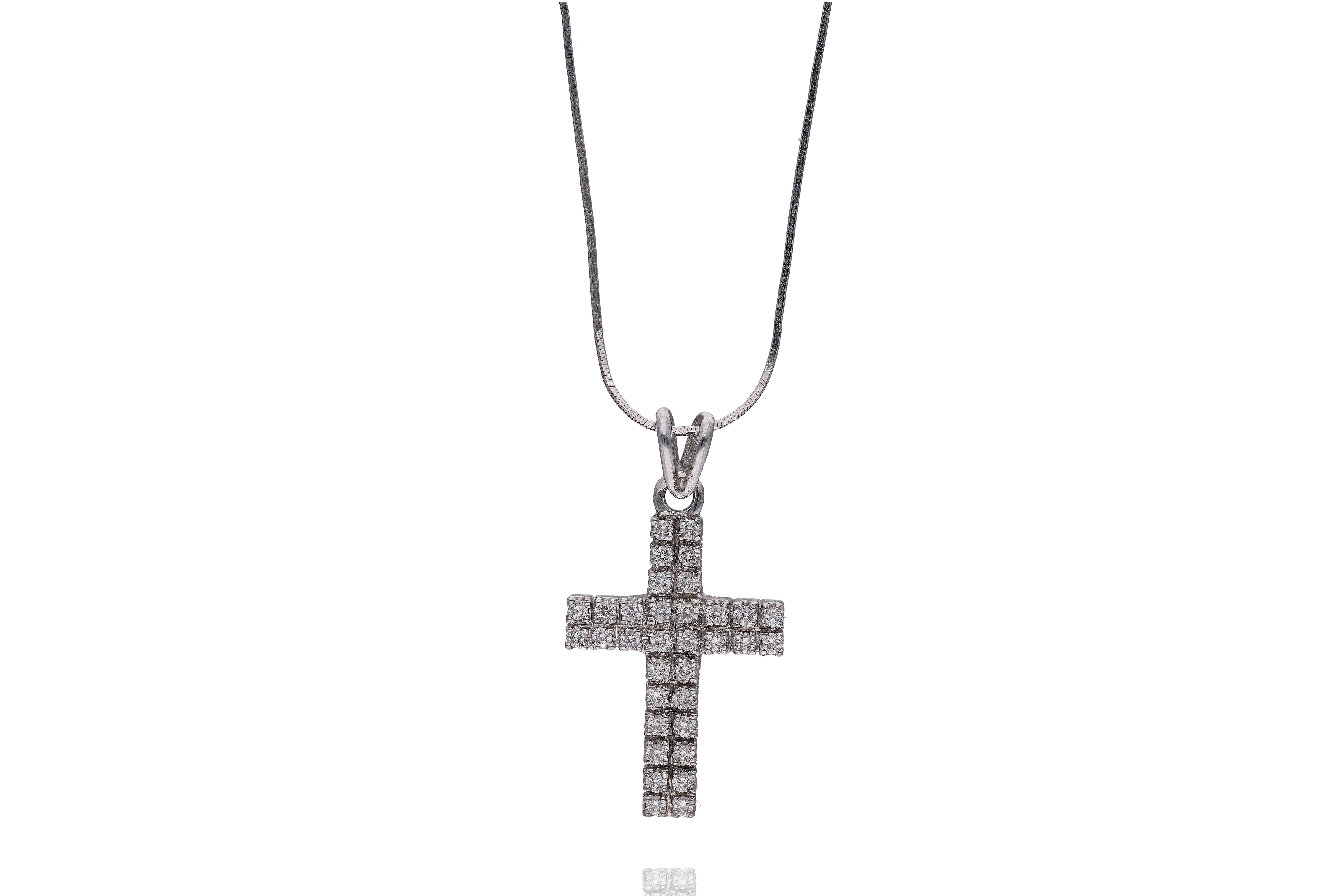 Collana e ciondolo con diamanti - Asta Preziosi