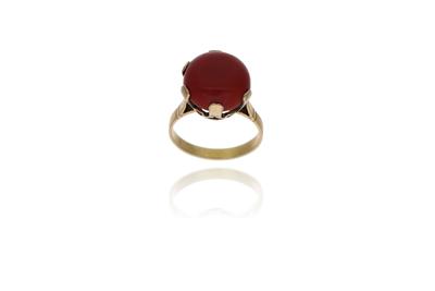 Anello con corallo - Asta Preziosi