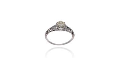 Anello con diamante - Asta Preziosi Anello con diamante - Asta Preziosi