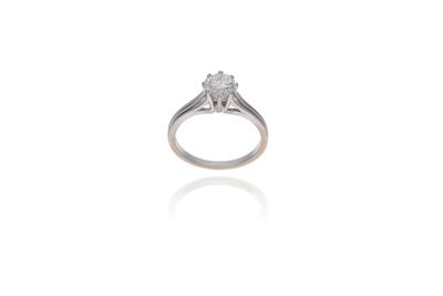 Anello con diamante - Asta Preziosi Anello con diamante - Asta Preziosi
