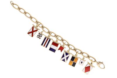 Bracciale con pendenti - Asta Preziosi Bracciale con pendenti - Asta Preziosi