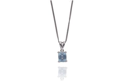 Collana con ciondolo Miluna con topazio - Asta Preziosi Collana con ciondolo Miluna con topazio - Asta Preziosi