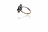 Anello con diamanti e smeraldo - Asta Preziosi Anello con diamanti e smeraldo - Asta Preziosi