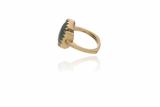 Anello con quarzo avventurina - Asta Preziosi Anello con quarzo avventurina - Asta Preziosi