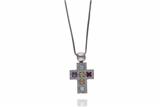 Collana con ciondolo con peridoto, granato, topazi - Asta Preziosi Collana con ciondolo con peridoto, granato, topazi - Asta Preziosi