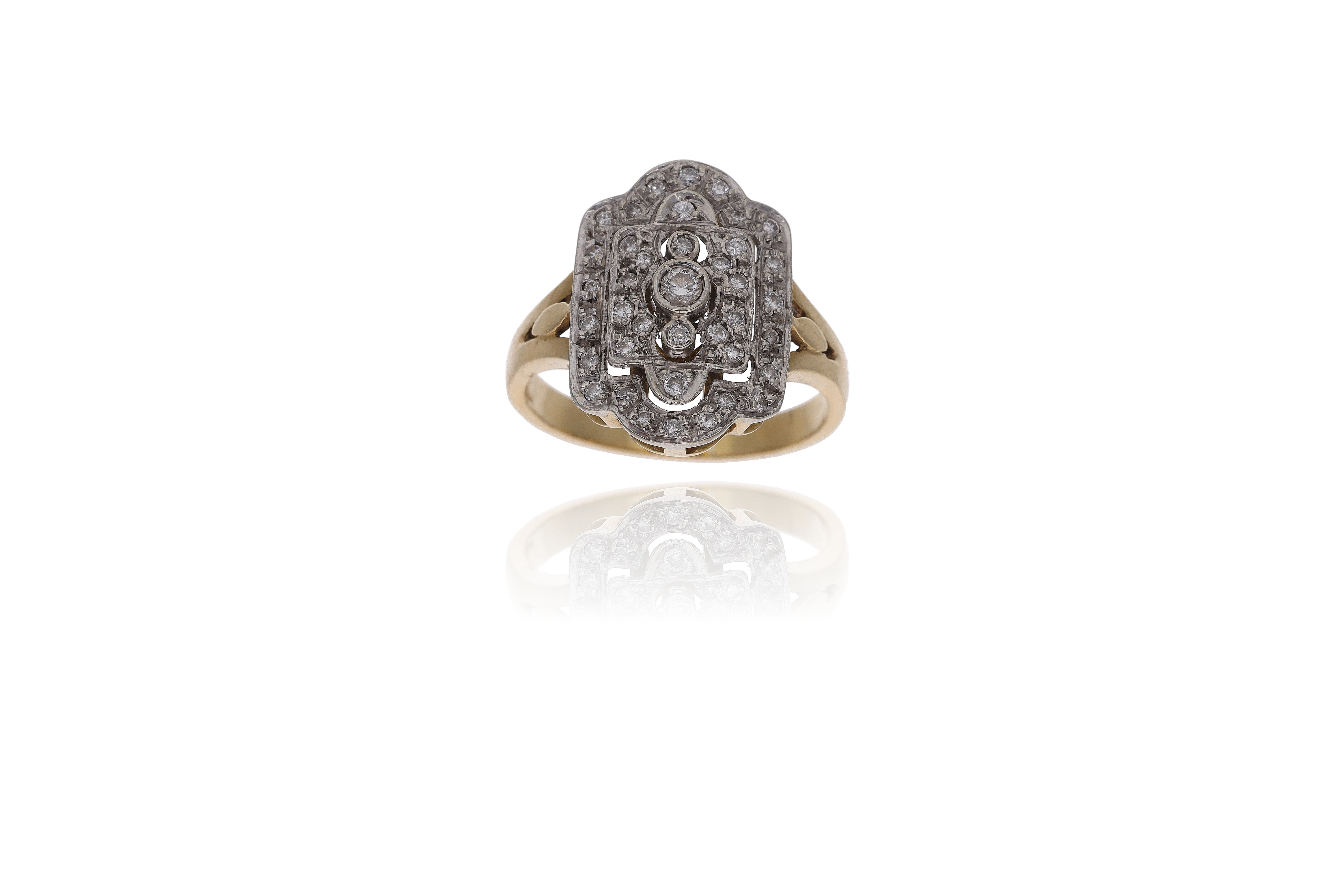 Anello con diamanti - Asta Preziosi