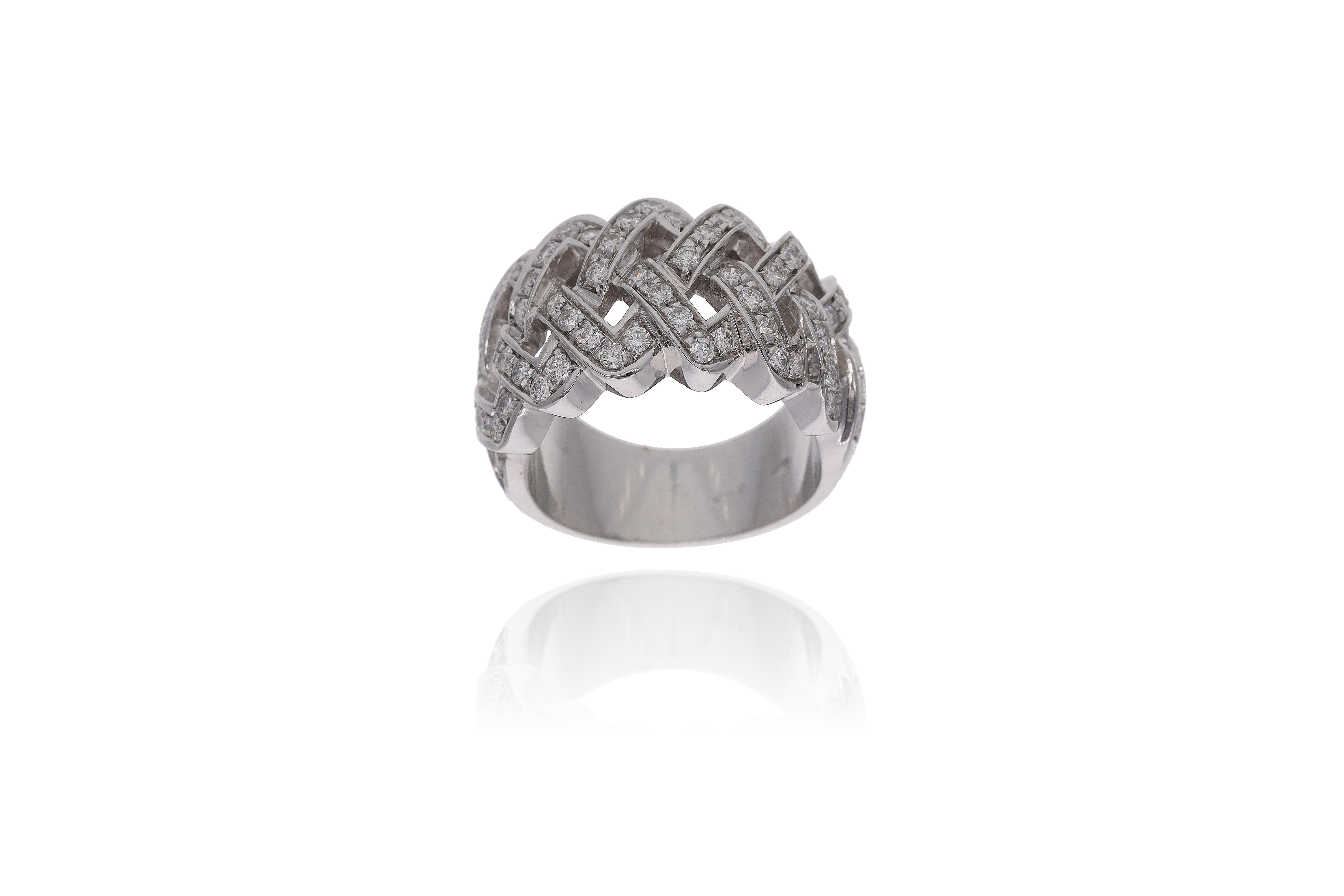 Anello con diamanti - Asta Preziosi