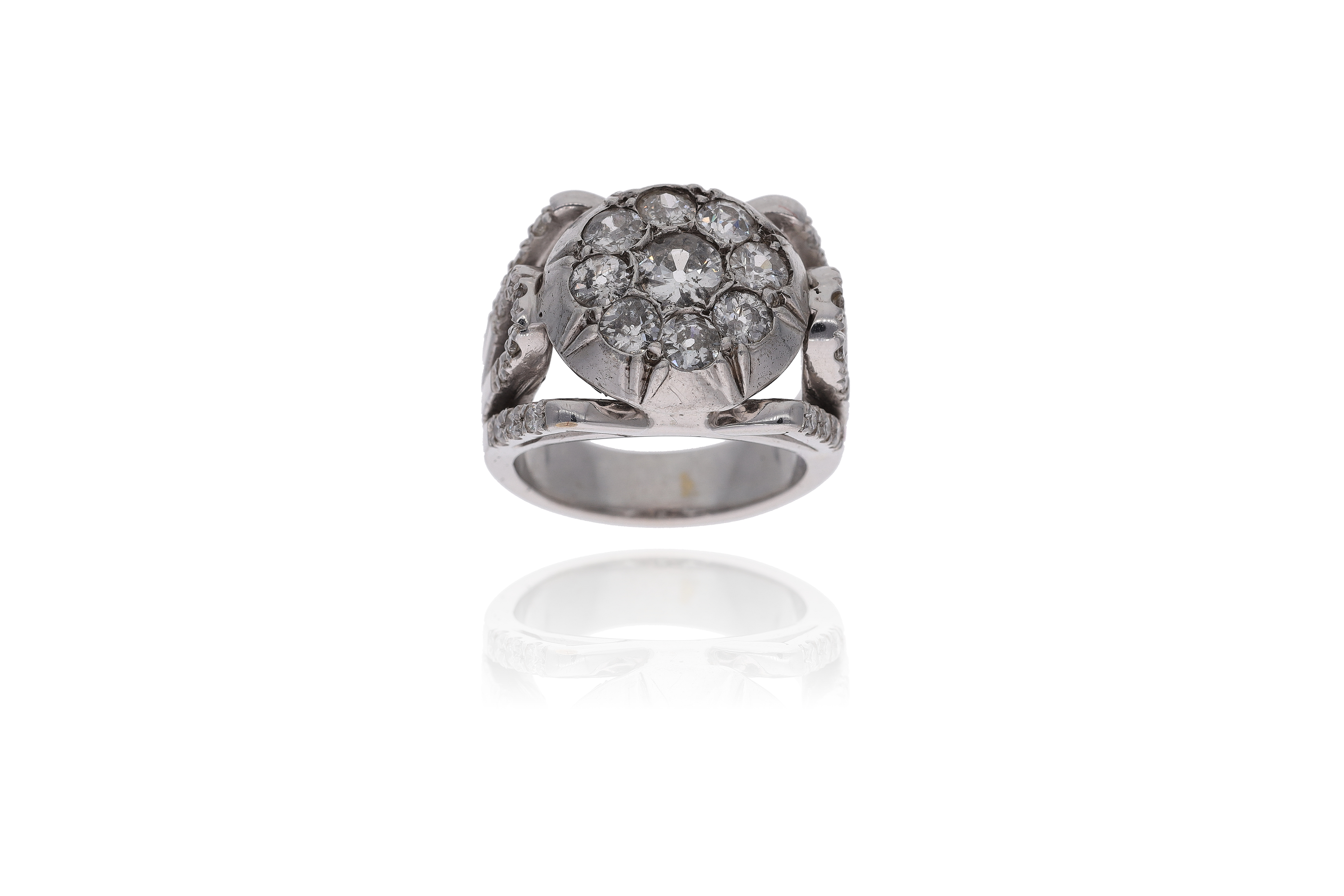 Anello con diamanti - Asta Preziosi