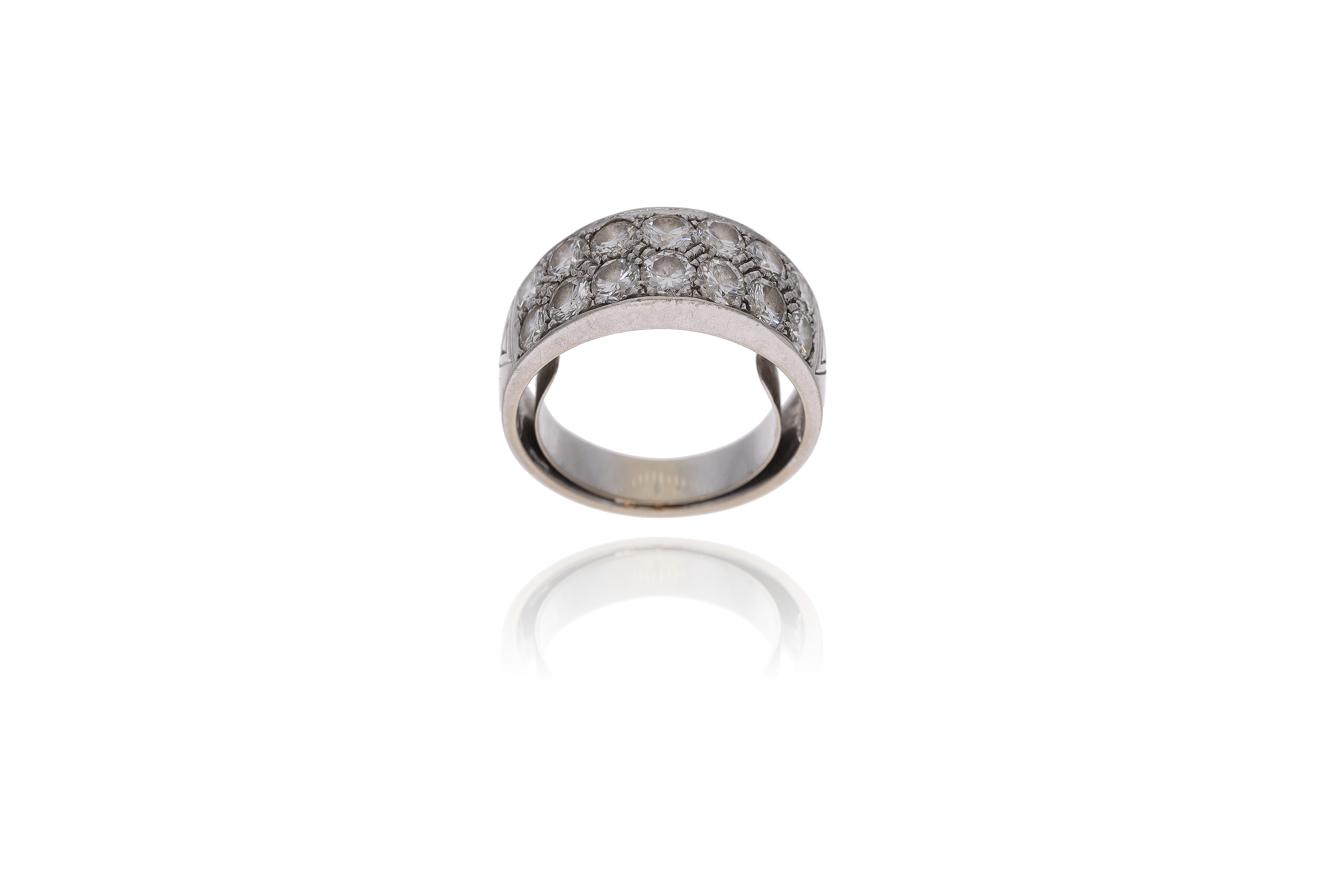 Anello con diamanti - Asta Preziosi